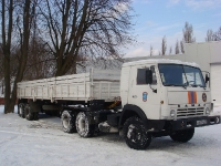 Автотехника :: КАМАЗ - 5410 + Полуприцеп КЗАП 9370